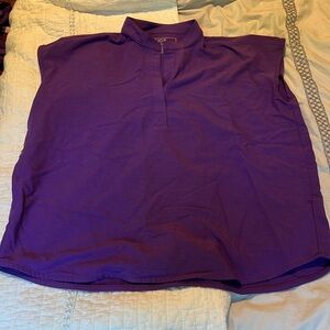 EUC FIGS Rafaela scrub top purple medium